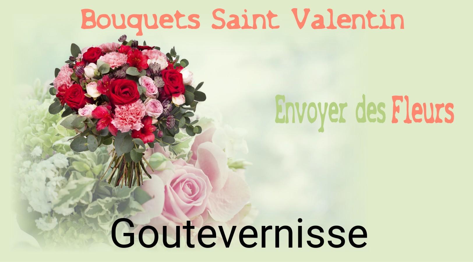 Roses de Saint-Valentin livrées à Goutevernisse